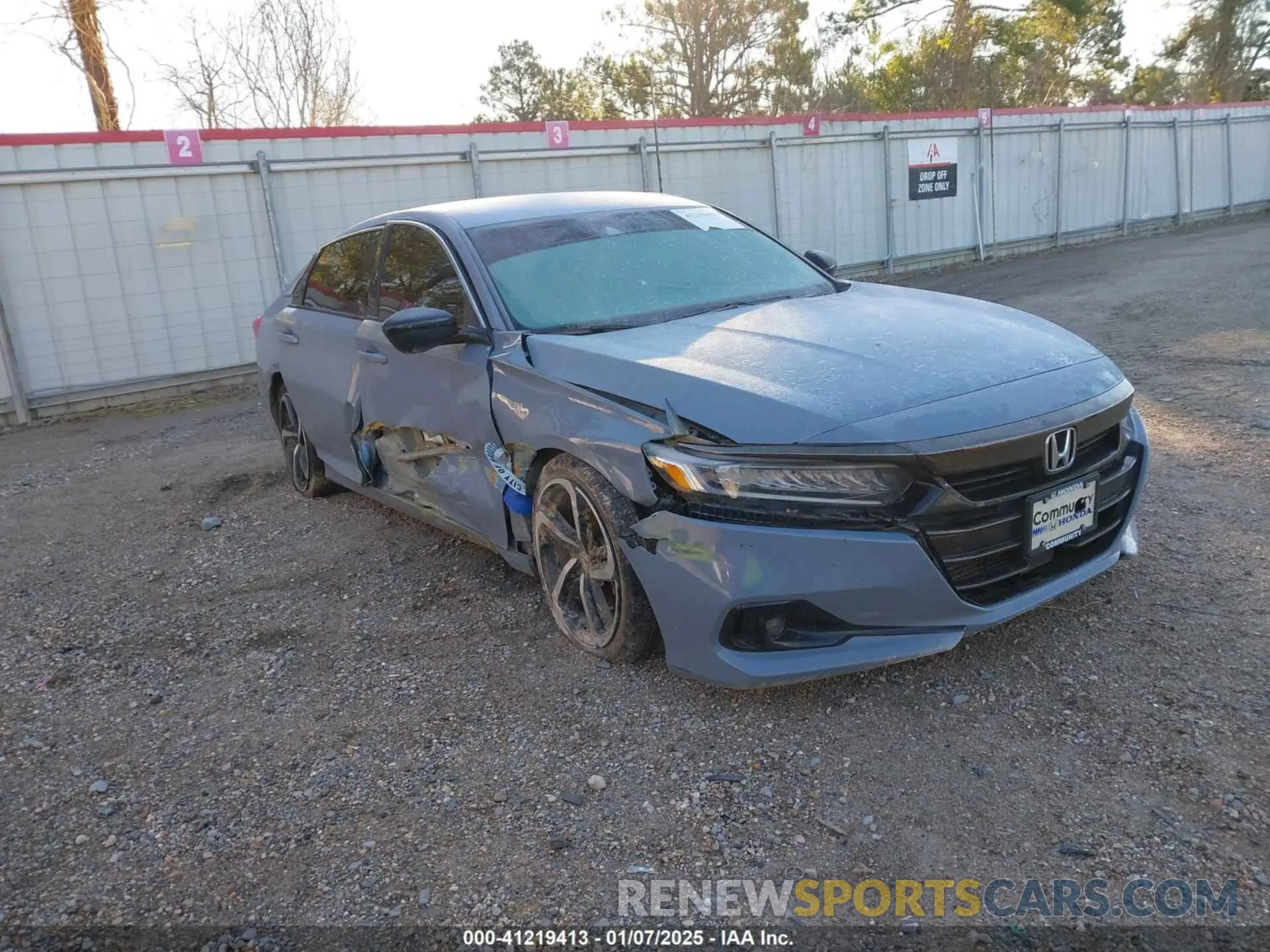 1 Фотография поврежденного автомобиля 1HGCV1F38NA107466 HONDA ACCORD 2022