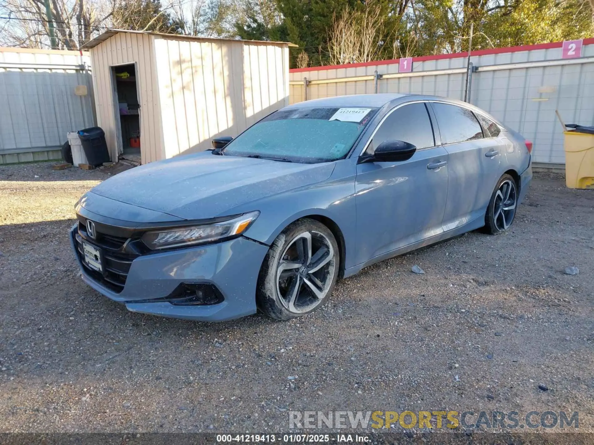 2 Фотография поврежденного автомобиля 1HGCV1F38NA107466 HONDA ACCORD 2022