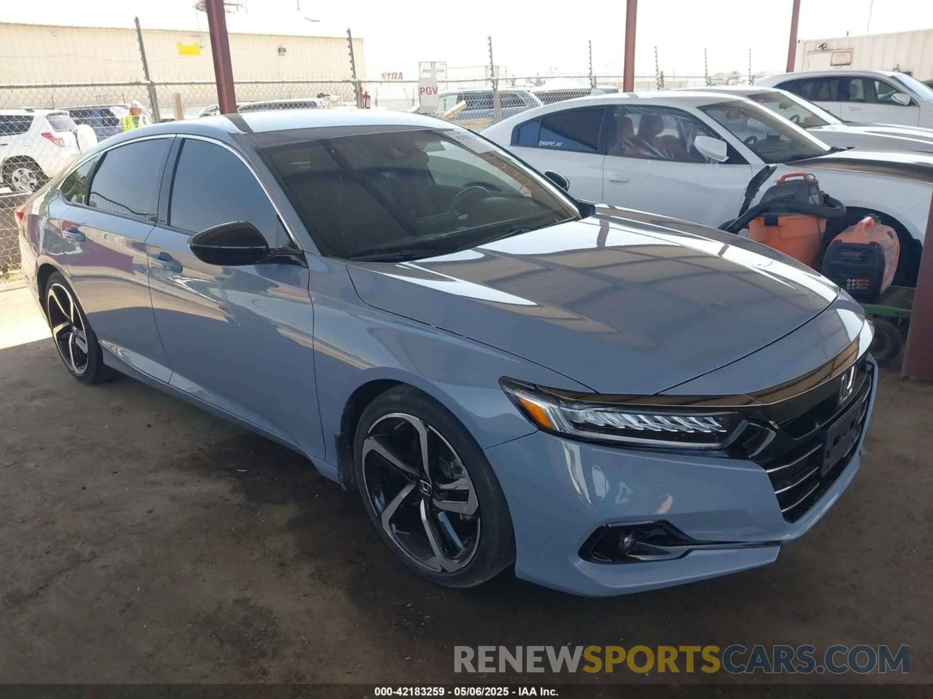 1 Photograph of a damaged car 1HGCV1F38NA108097 HONDA ACCORD 2022