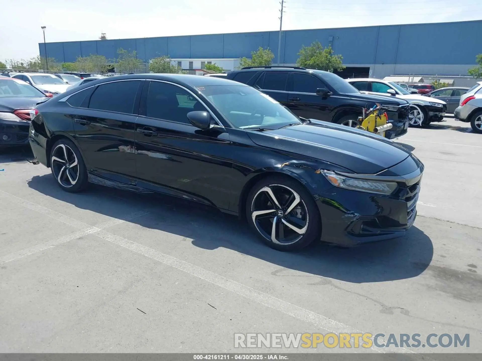 1 Photograph of a damaged car 1HGCV1F39NA028386 HONDA ACCORD 2022