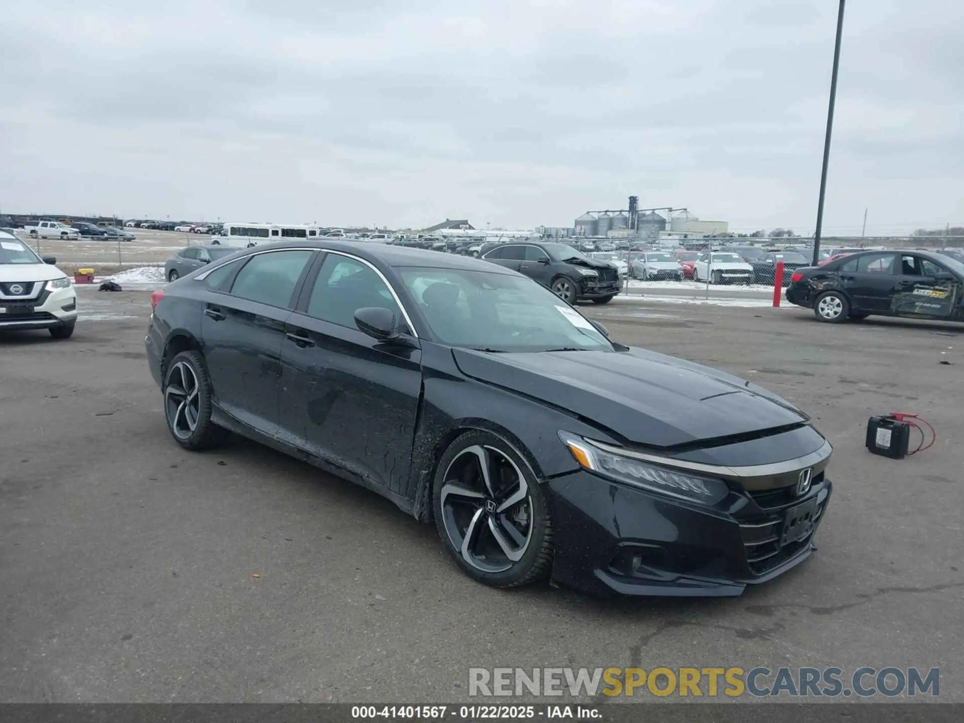 1 Photograph of a damaged car 1HGCV1F39NA037069 HONDA ACCORD 2022