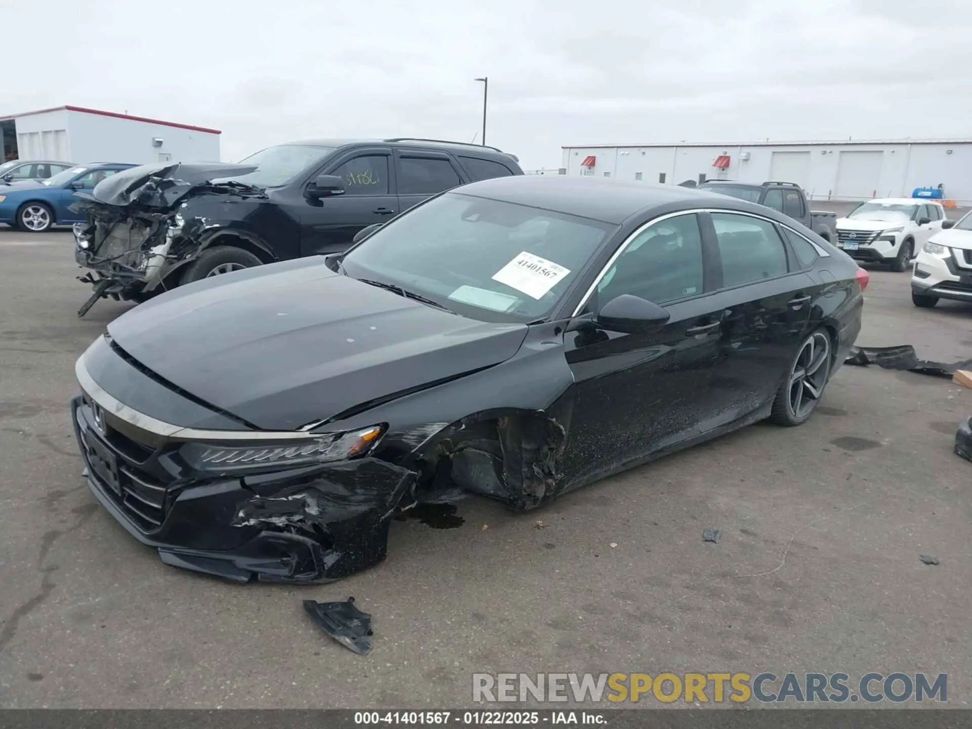 2 Photograph of a damaged car 1HGCV1F39NA037069 HONDA ACCORD 2022