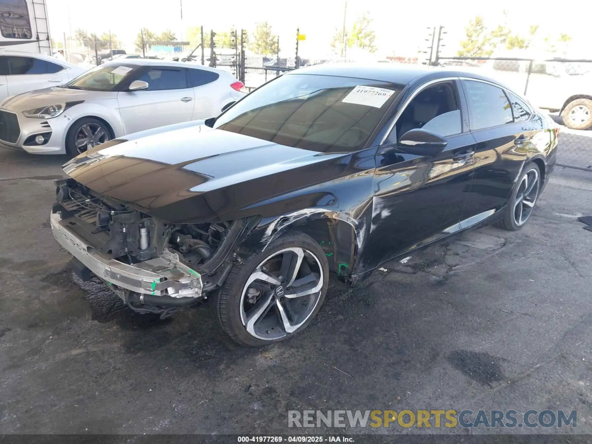 2 Photograph of a damaged car 1HGCV1F39NA063803 HONDA ACCORD 2022