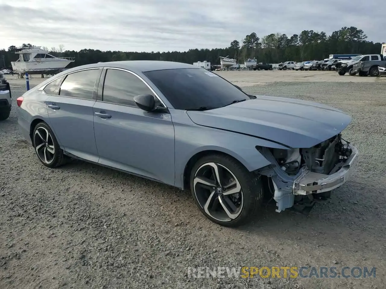 4 Photograph of a damaged car 1HGCV1F39NA117245 HONDA ACCORD 2022