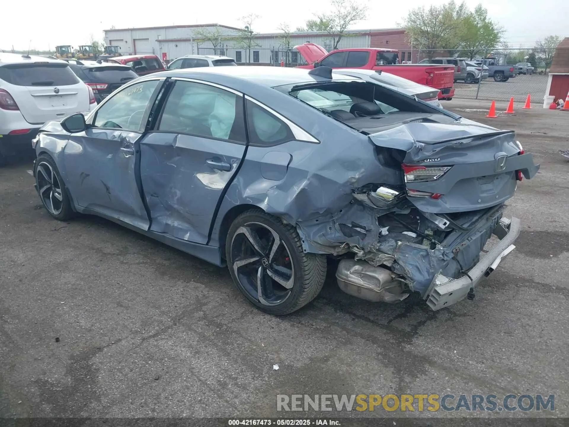 3 Photograph of a damaged car 1HGCV1F3XNA014044 HONDA ACCORD 2022