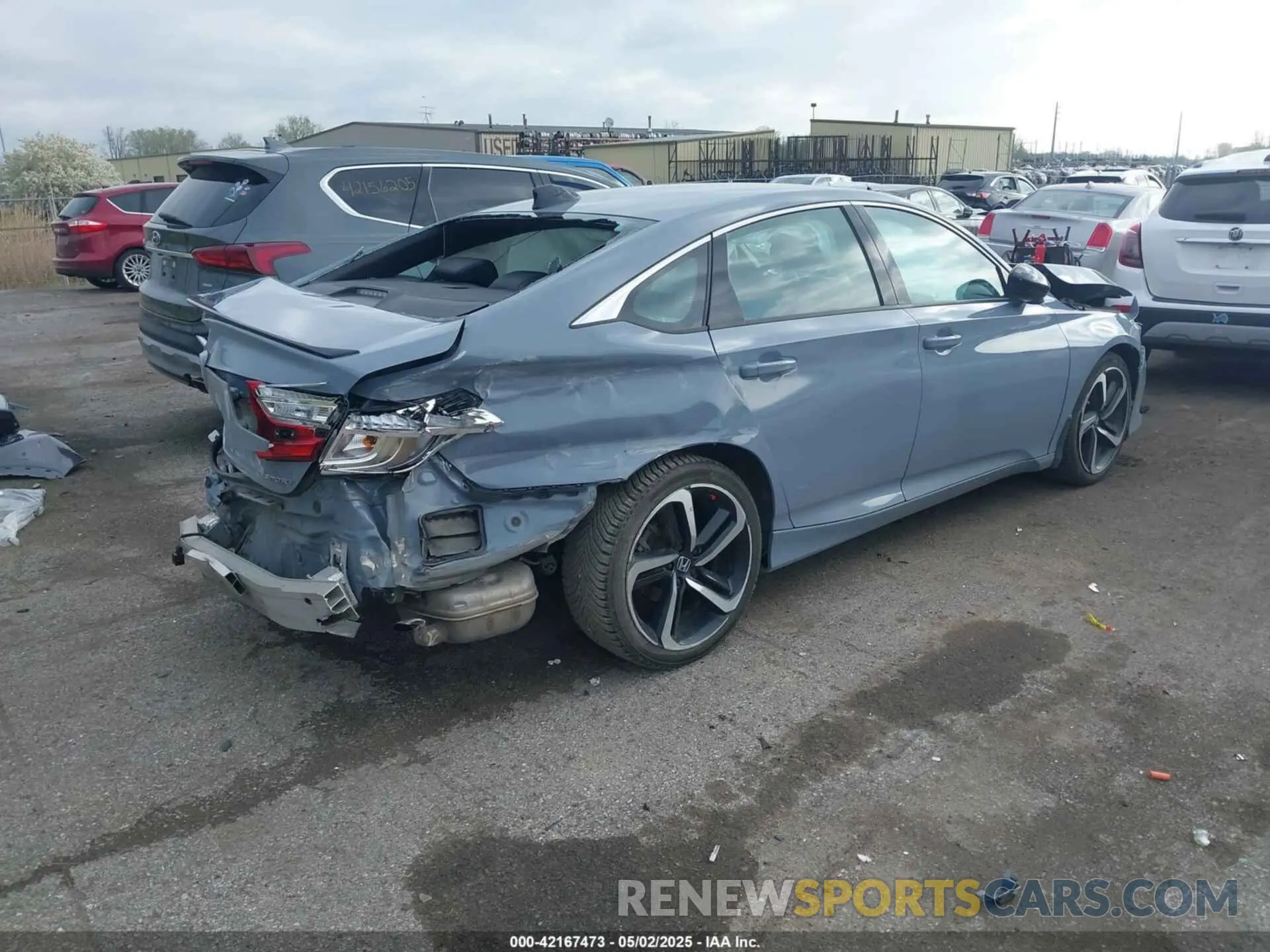 4 Photograph of a damaged car 1HGCV1F3XNA014044 HONDA ACCORD 2022