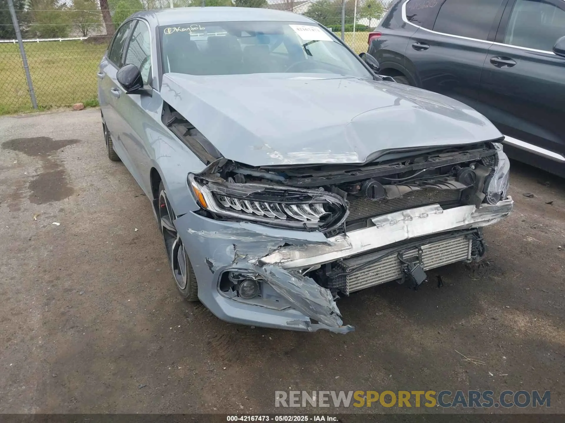 6 Photograph of a damaged car 1HGCV1F3XNA014044 HONDA ACCORD 2022