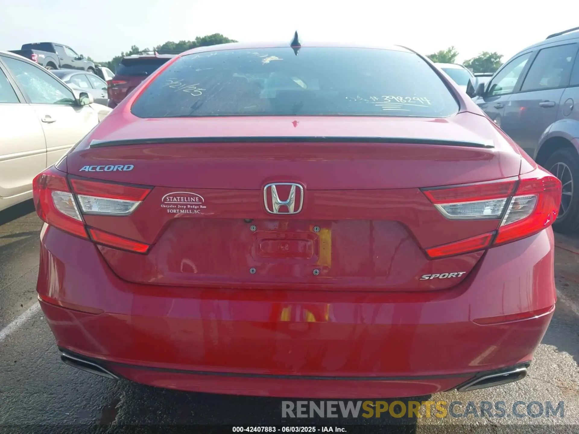 16 Photograph of a damaged car 1HGCV1F3XNA015792 HONDA ACCORD 2022