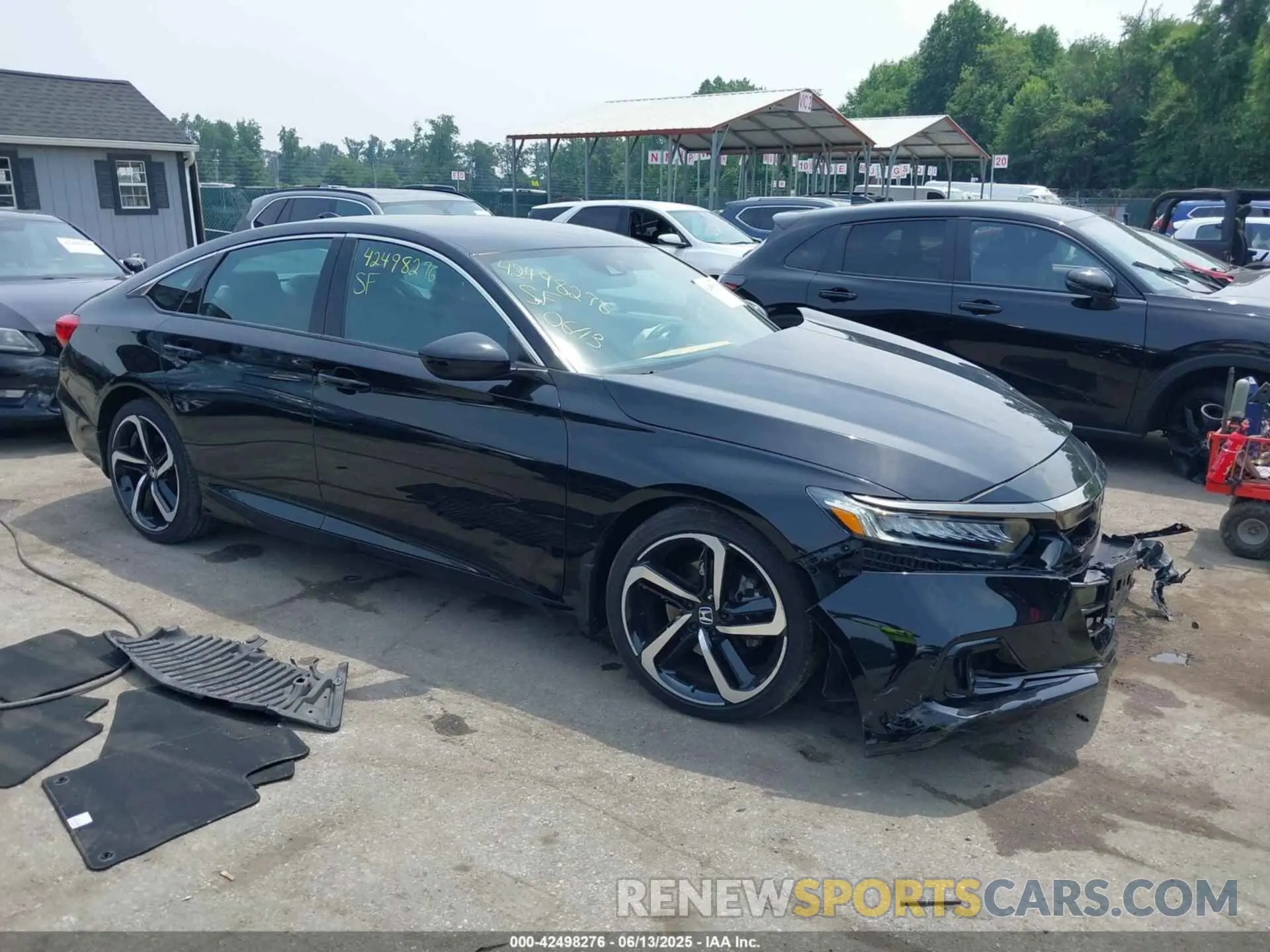 1 Фотография поврежденного автомобиля 1HGCV1F3XNA017879 HONDA ACCORD 2022