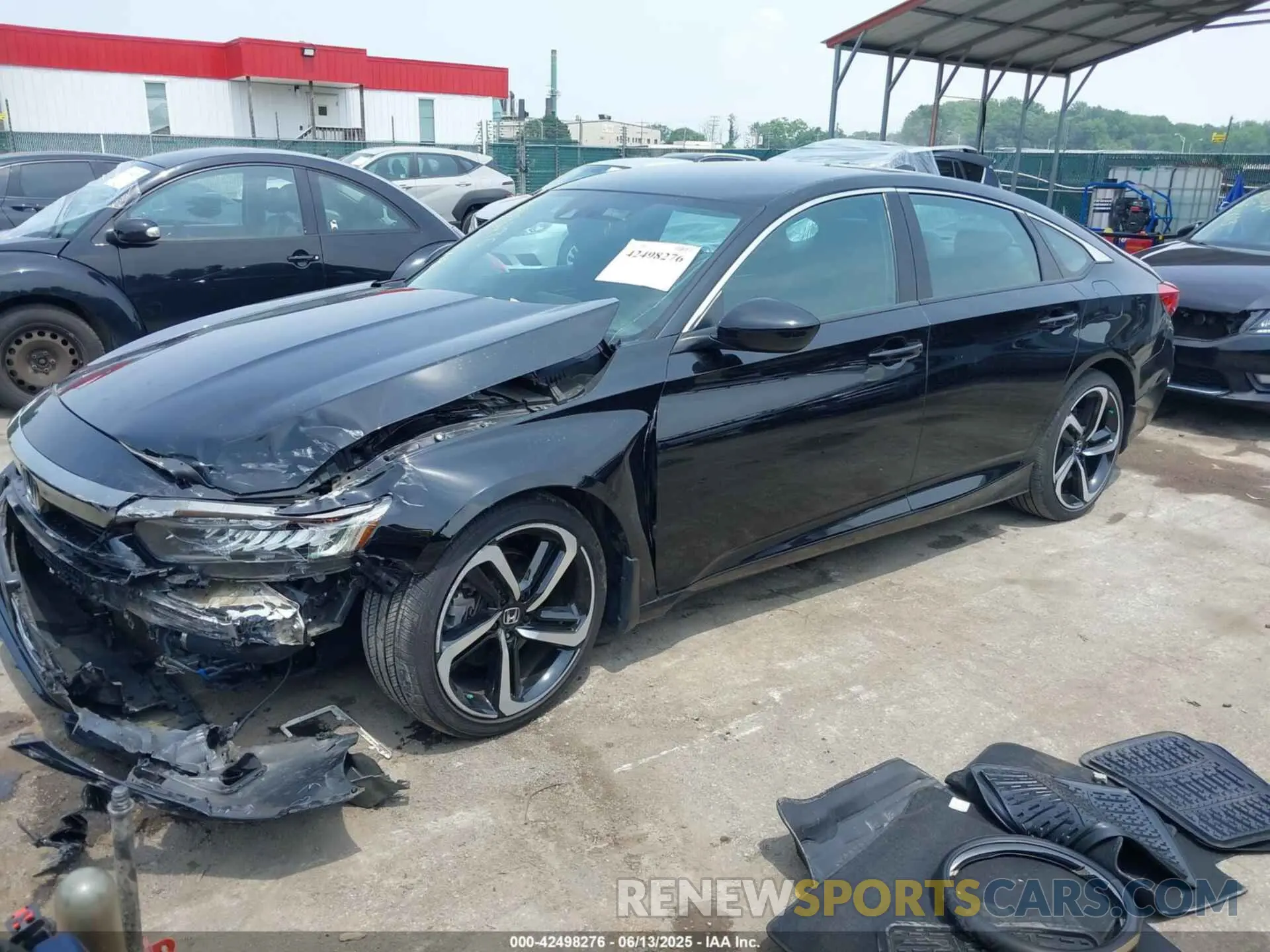 2 Фотография поврежденного автомобиля 1HGCV1F3XNA017879 HONDA ACCORD 2022