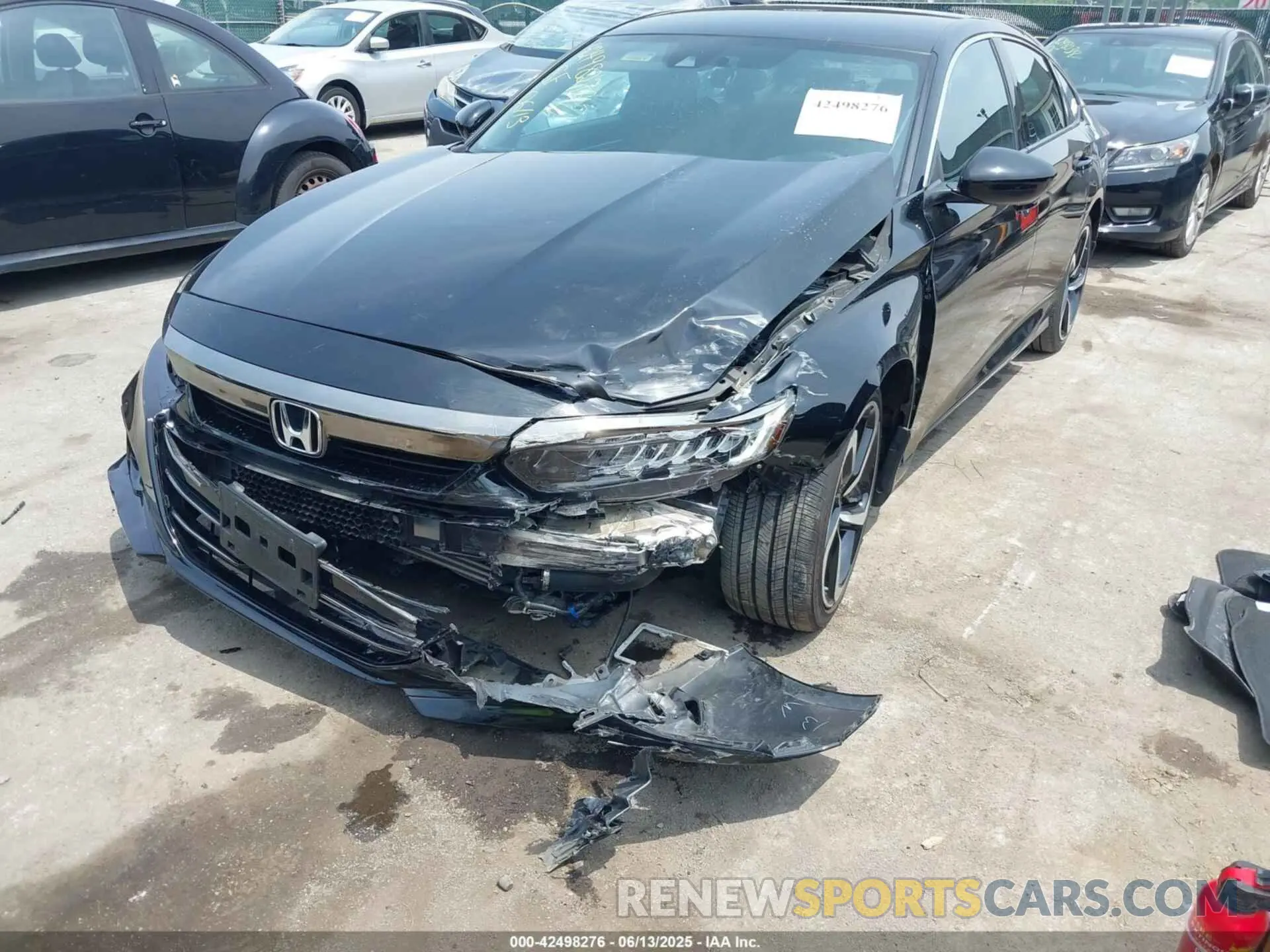 6 Фотография поврежденного автомобиля 1HGCV1F3XNA017879 HONDA ACCORD 2022