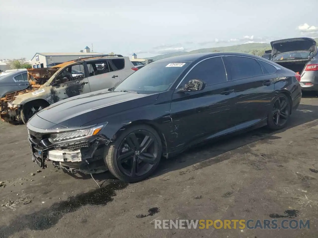 1 Фотография поврежденного автомобиля 1HGCV1F3XNA021883 HONDA ACCORD 2022
