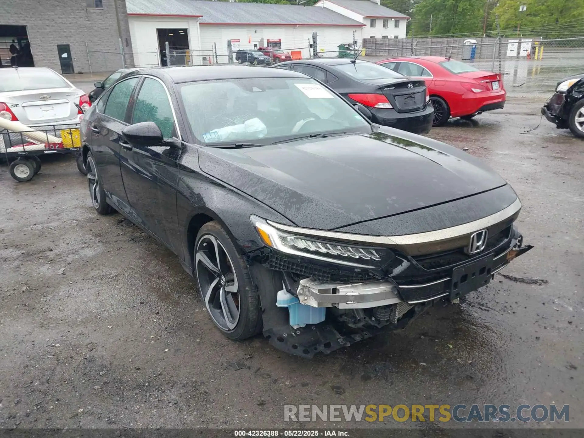 1 Photograph of a damaged car 1HGCV1F3XNA031541 HONDA ACCORD 2022