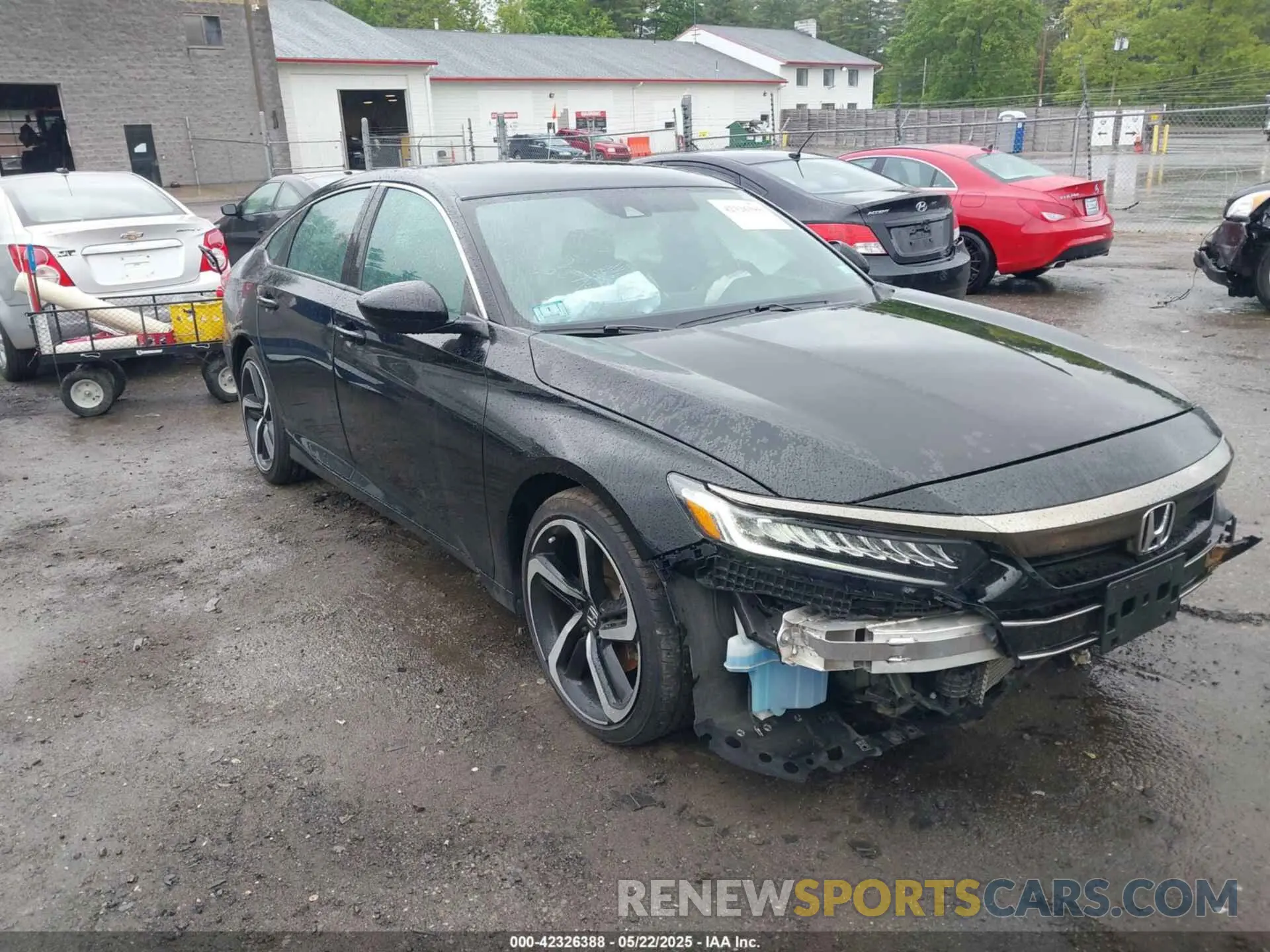13 Photograph of a damaged car 1HGCV1F3XNA031541 HONDA ACCORD 2022