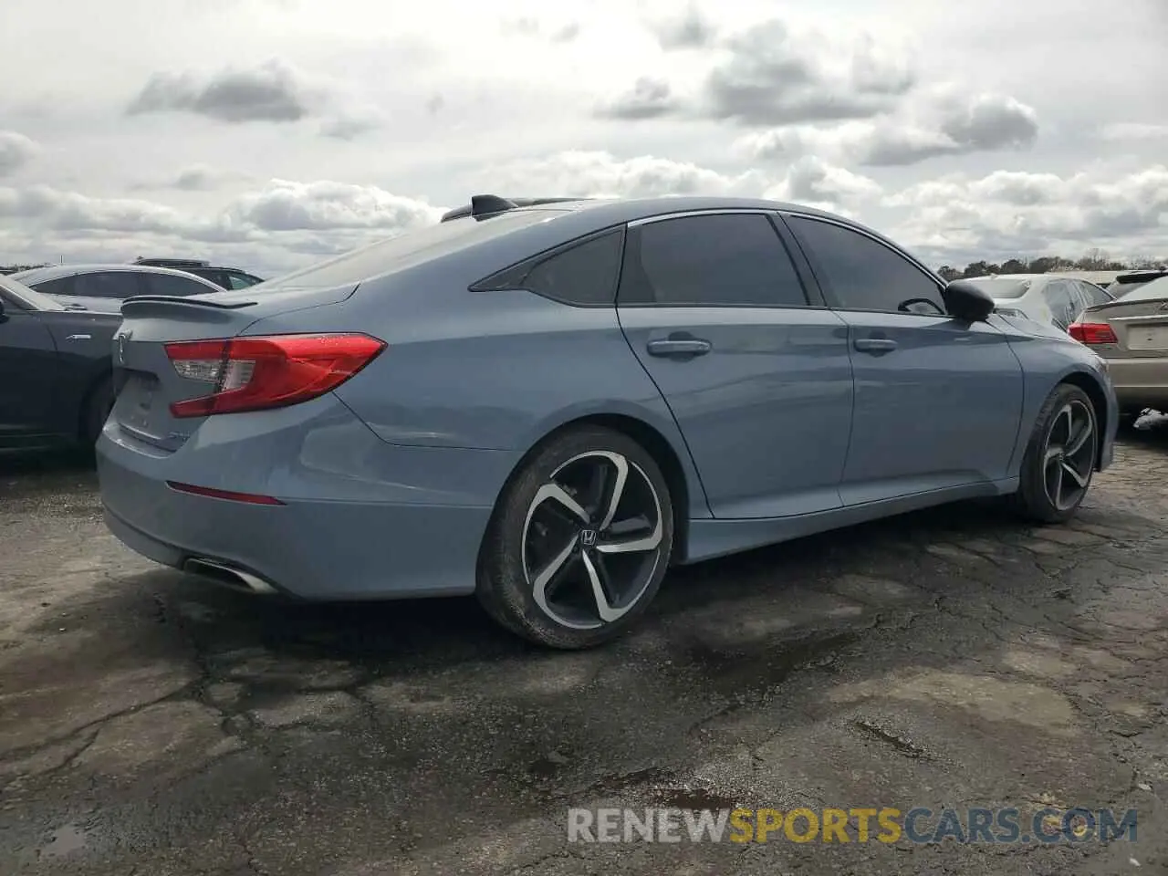3 Photograph of a damaged car 1HGCV1F3XNA052406 HONDA ACCORD 2022