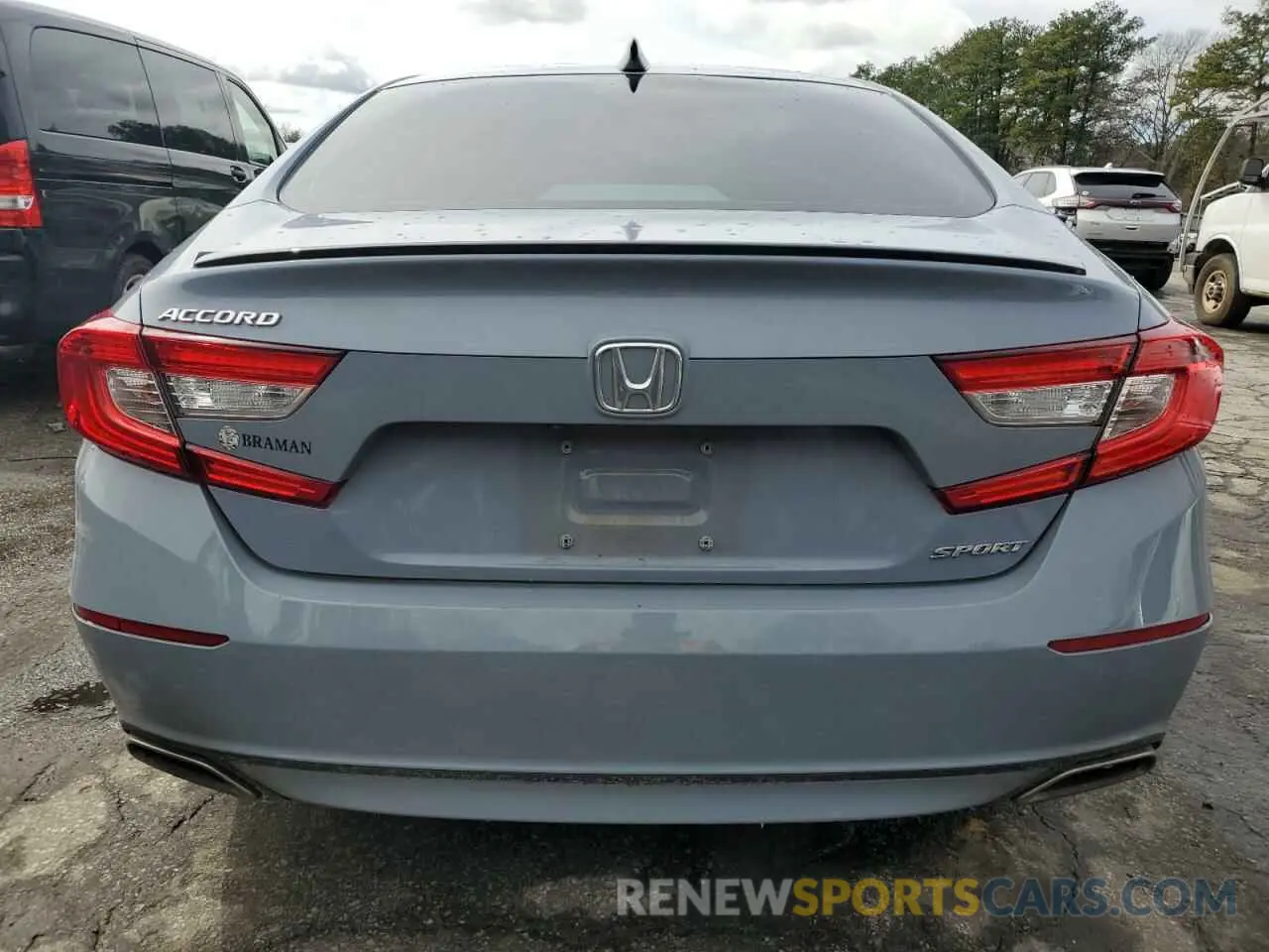 6 Photograph of a damaged car 1HGCV1F3XNA052406 HONDA ACCORD 2022