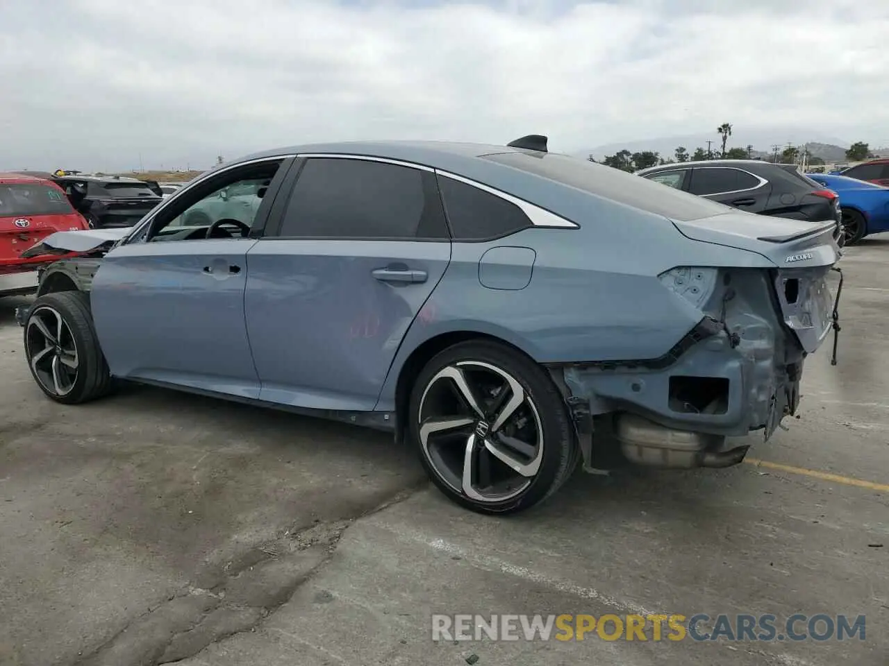 2 Photograph of a damaged car 1HGCV1F3XNA068718 HONDA ACCORD 2022