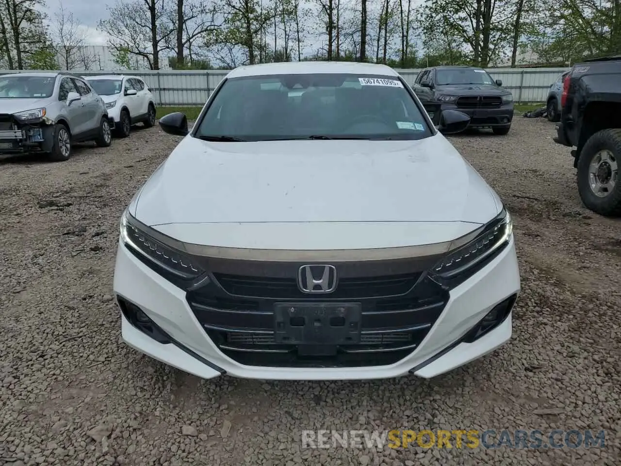 5 Photograph of a damaged car 1HGCV1F3XNA075894 HONDA ACCORD 2022