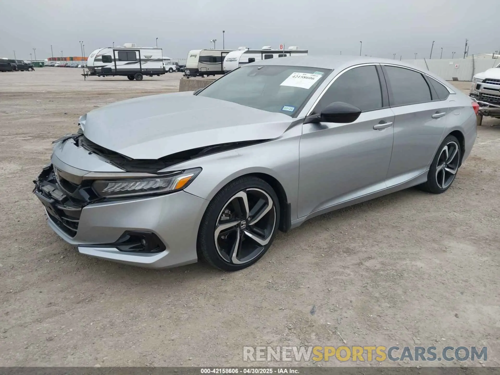 2 Photograph of a damaged car 1HGCV1F3XNA123880 HONDA ACCORD 2022