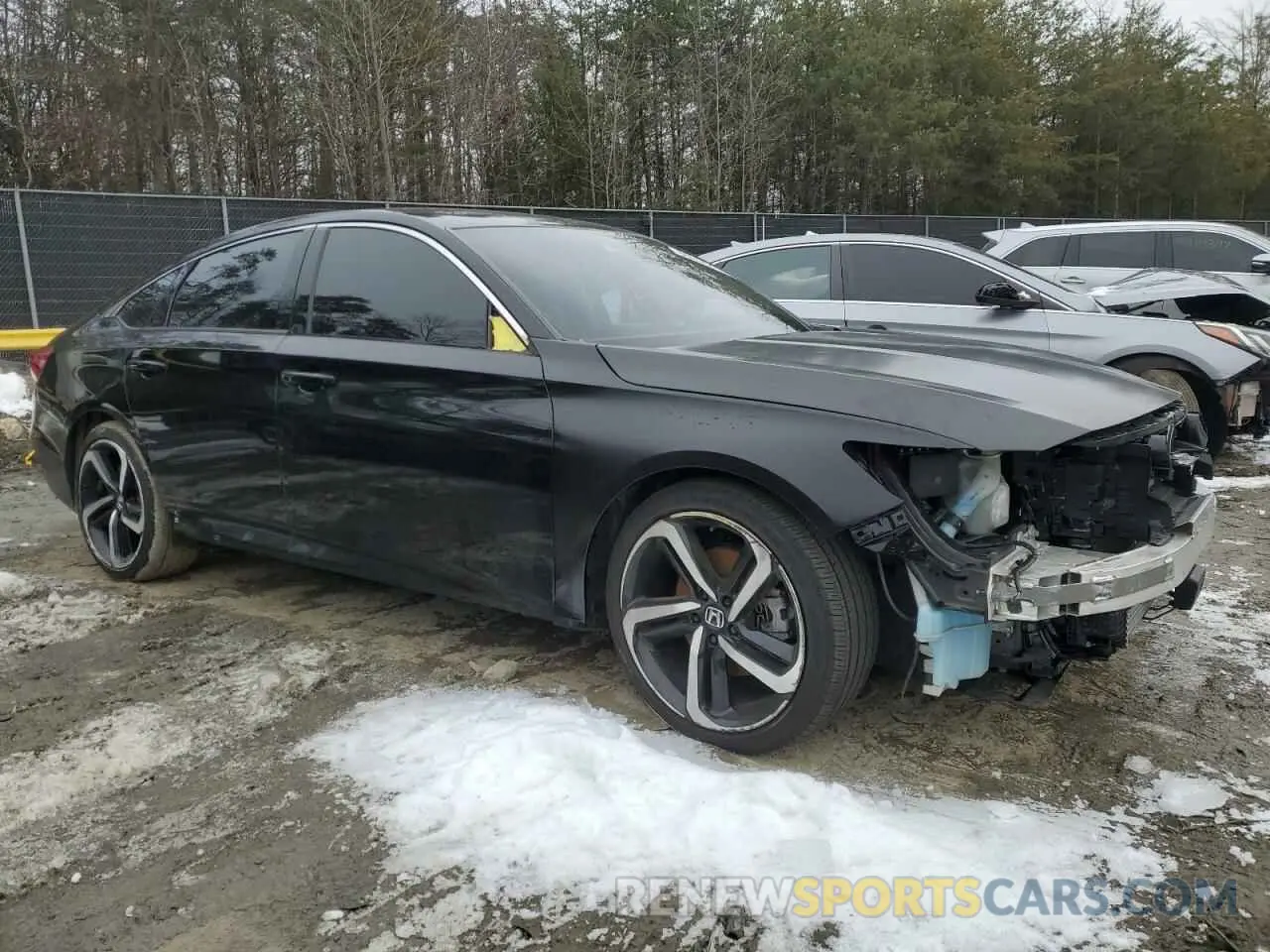 4 Photograph of a damaged car 1HGCV1F40NA005619 HONDA ACCORD 2022