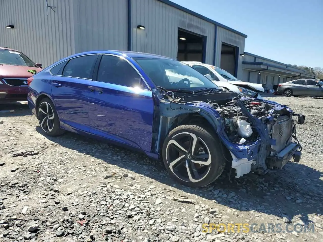 4 Photograph of a damaged car 1HGCV1F40NA112492 HONDA ACCORD 2022