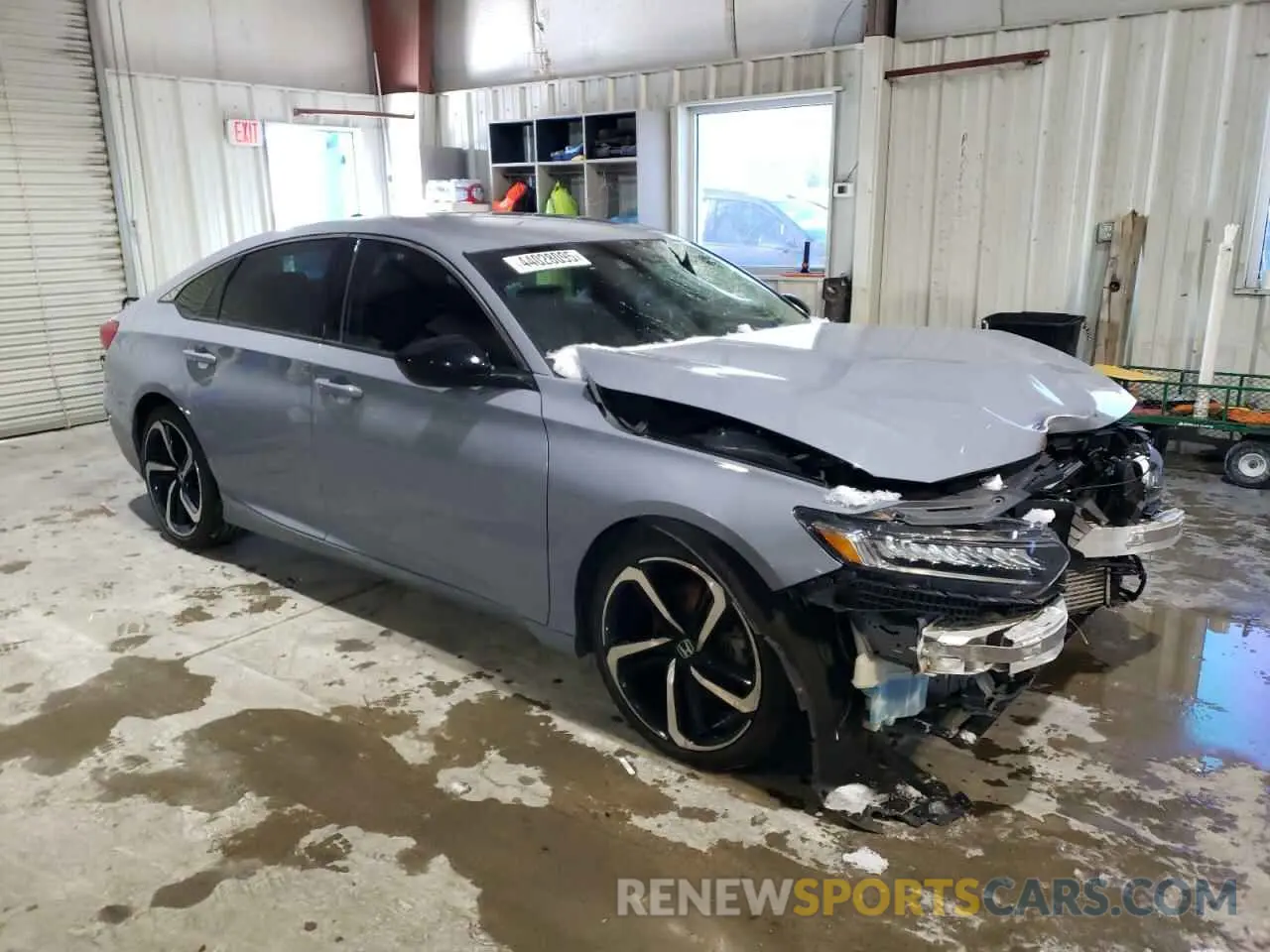 4 Photograph of a damaged car 1HGCV1F41NA006407 HONDA ACCORD 2022