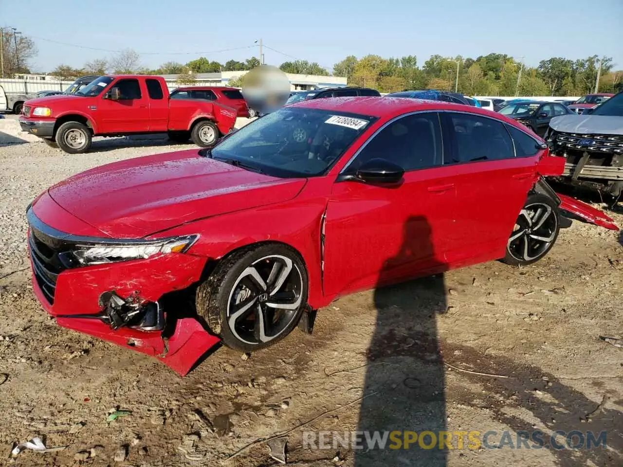 1 Фотография поврежденного автомобиля 1HGCV1F41NA028147 HONDA ACCORD 2022