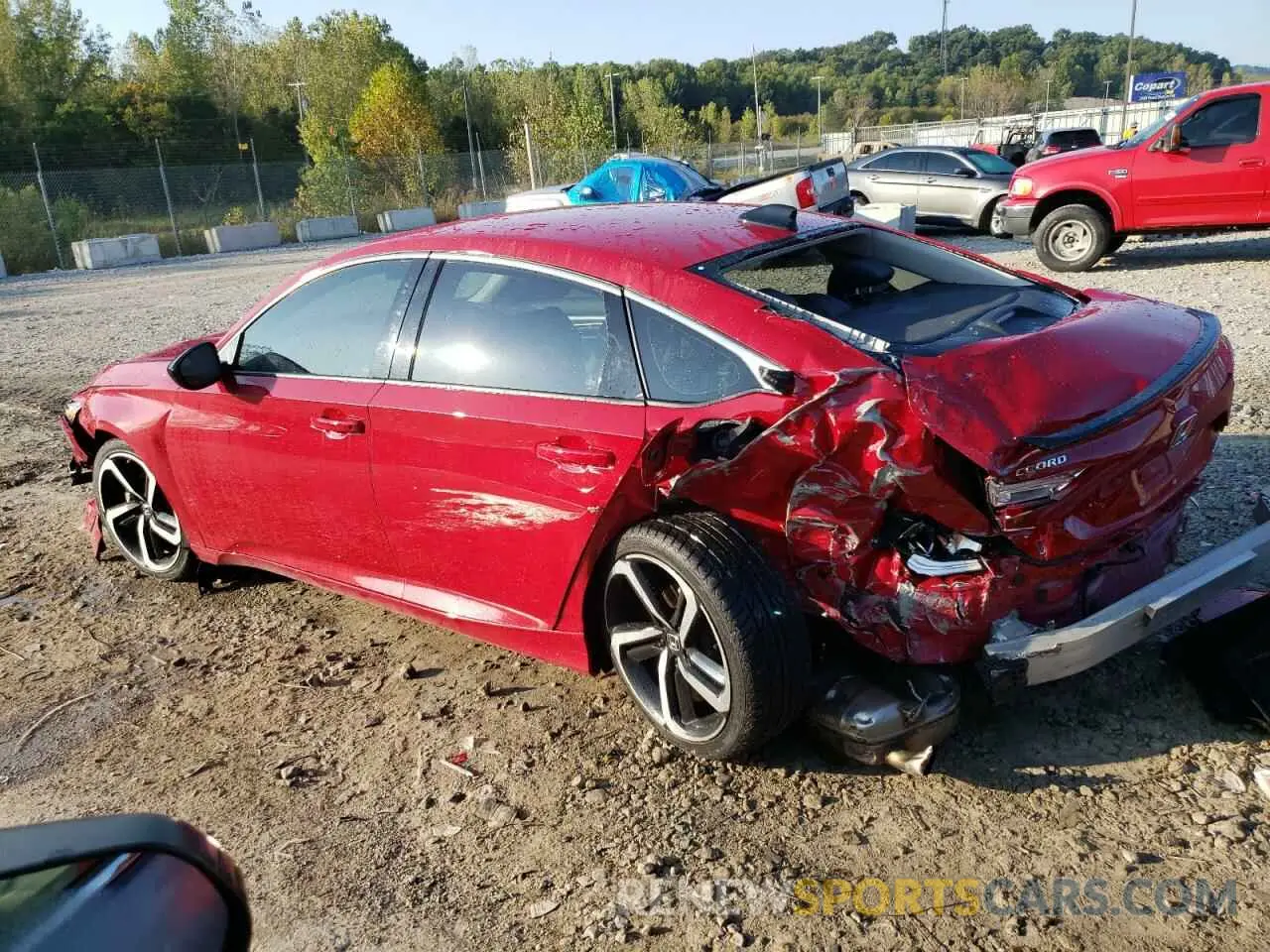 2 Фотография поврежденного автомобиля 1HGCV1F41NA028147 HONDA ACCORD 2022