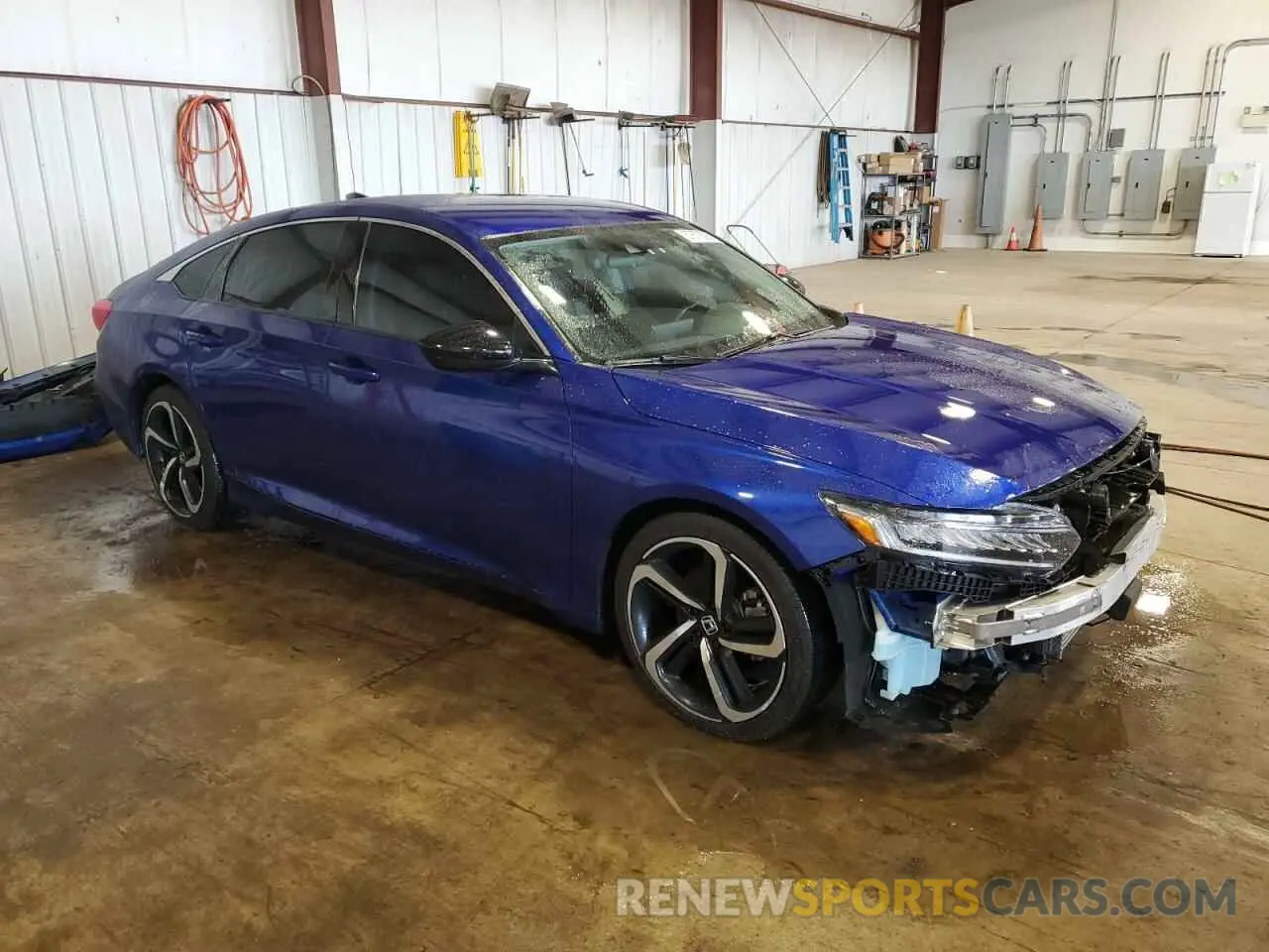 4 Фотография поврежденного автомобиля 1HGCV1F41NA046325 HONDA ACCORD 2022