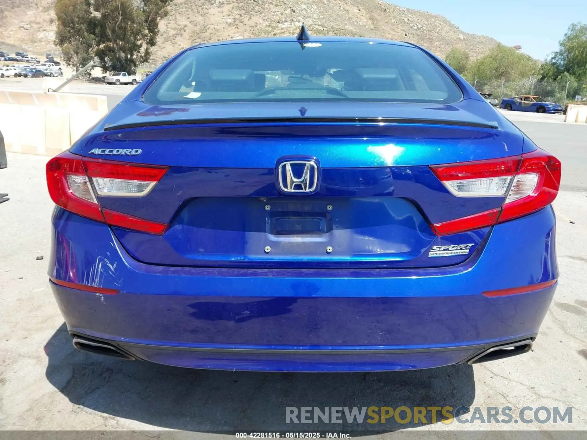 16 Photograph of a damaged car 1HGCV1F42NA016685 HONDA ACCORD 2022