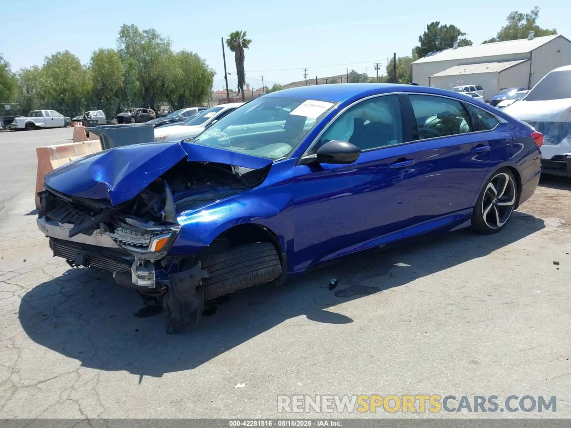 2 Photograph of a damaged car 1HGCV1F42NA016685 HONDA ACCORD 2022