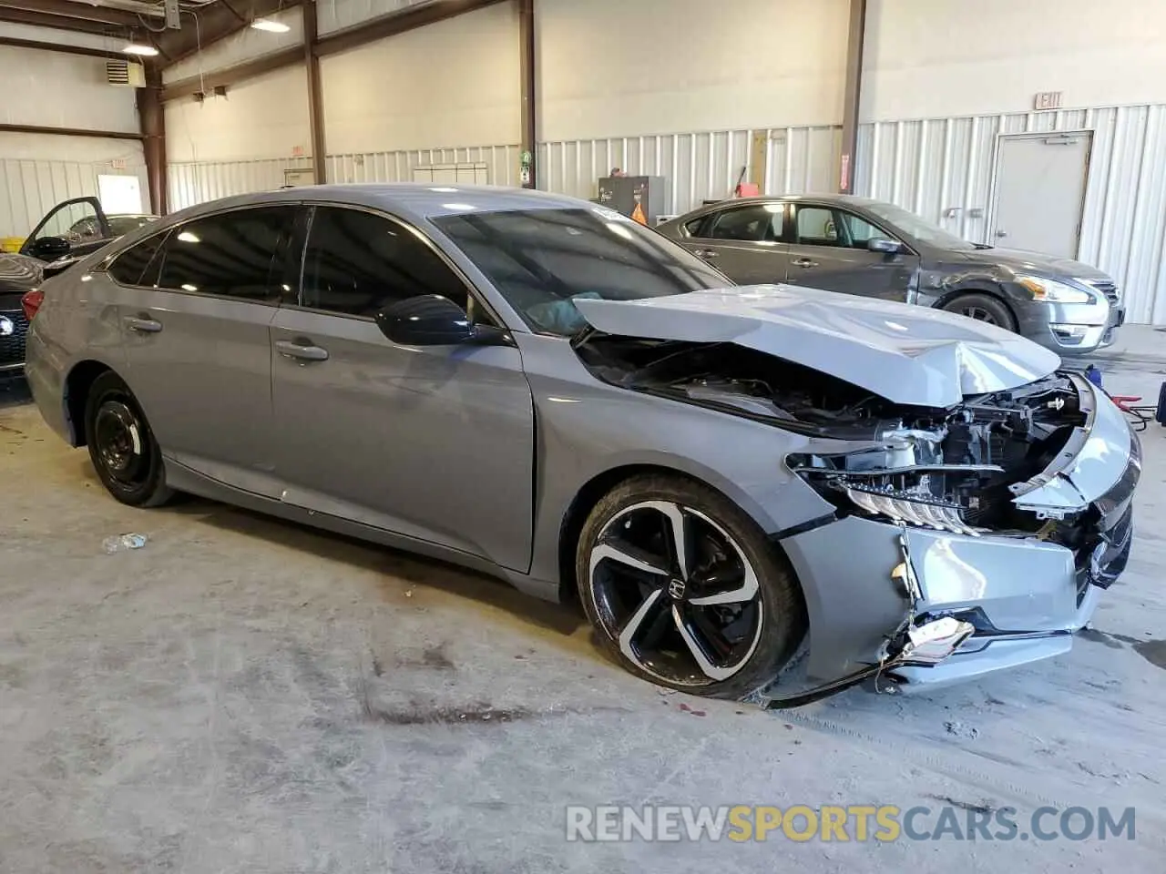 4 Фотография поврежденного автомобиля 1HGCV1F42NA027931 HONDA ACCORD 2022