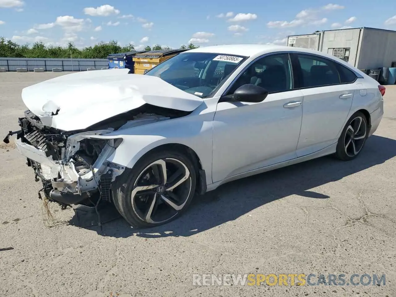 1 Photograph of a damaged car 1HGCV1F42NA041540 HONDA ACCORD 2022