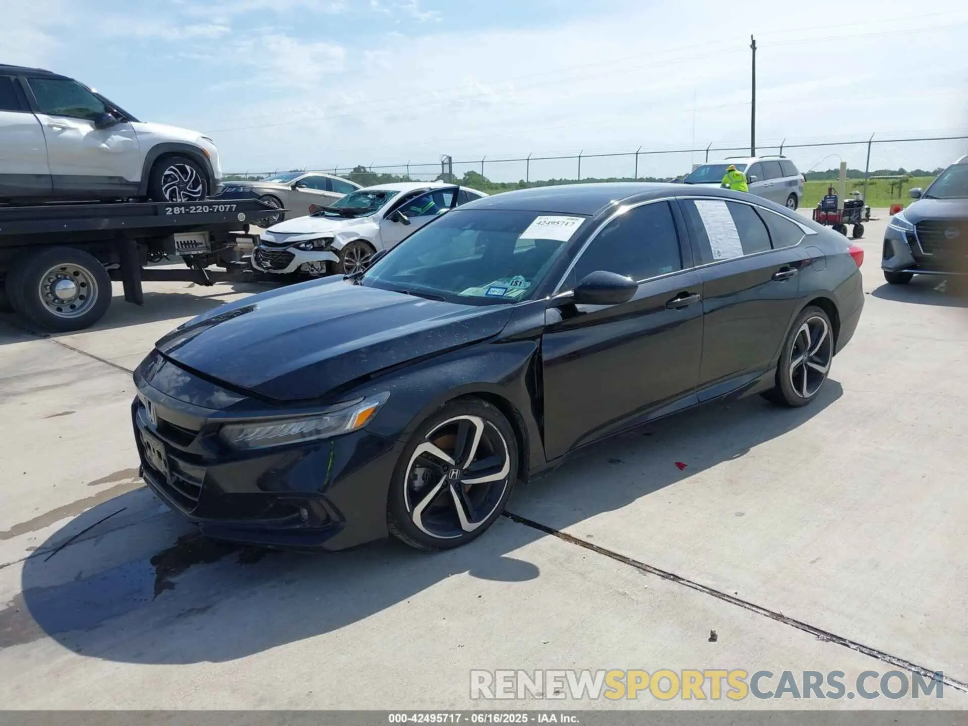 2 Фотография поврежденного автомобиля 1HGCV1F42NA054904 HONDA ACCORD 2022