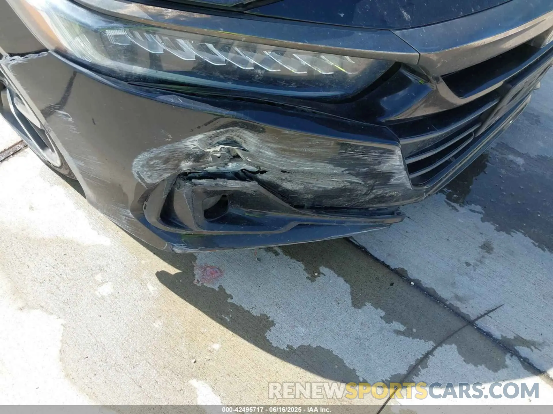 6 Фотография поврежденного автомобиля 1HGCV1F42NA054904 HONDA ACCORD 2022