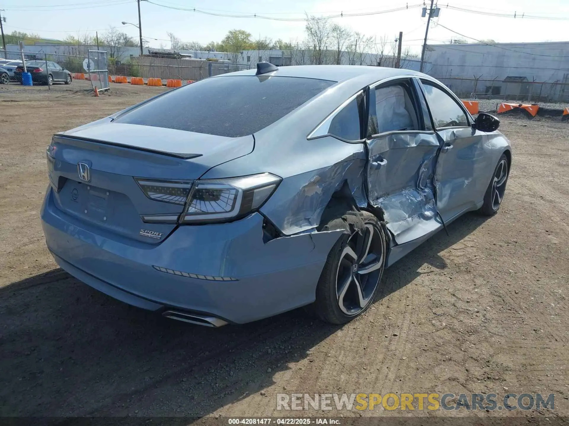 4 Фотография поврежденного автомобиля 1HGCV1F42NA065319 HONDA ACCORD 2022