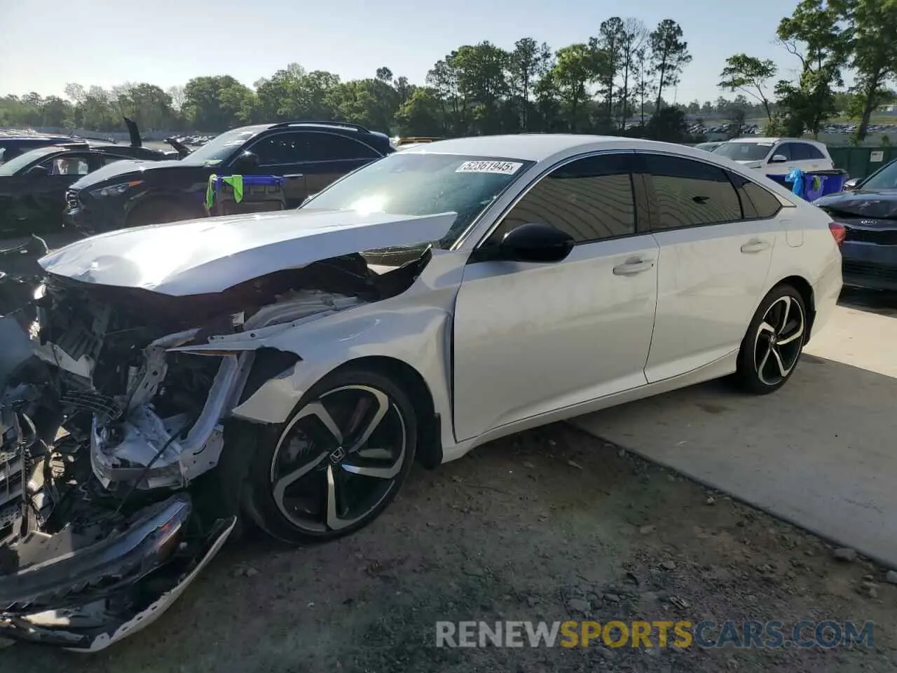 1 Photograph of a damaged car 1HGCV1F42NA096070 HONDA ACCORD 2022