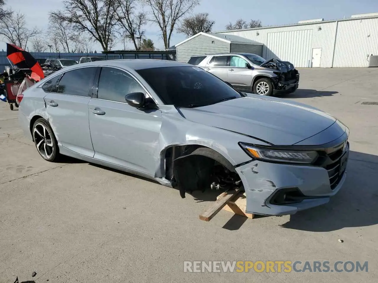 4 Photograph of a damaged car 1HGCV1F42NA102644 HONDA ACCORD 2022