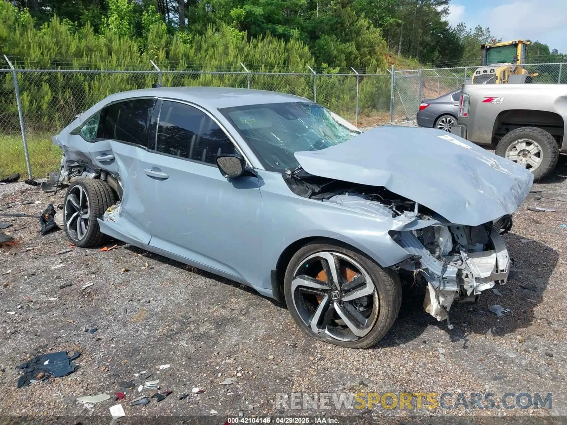 1 Photograph of a damaged car 1HGCV1F42NA119699 HONDA ACCORD 2022
