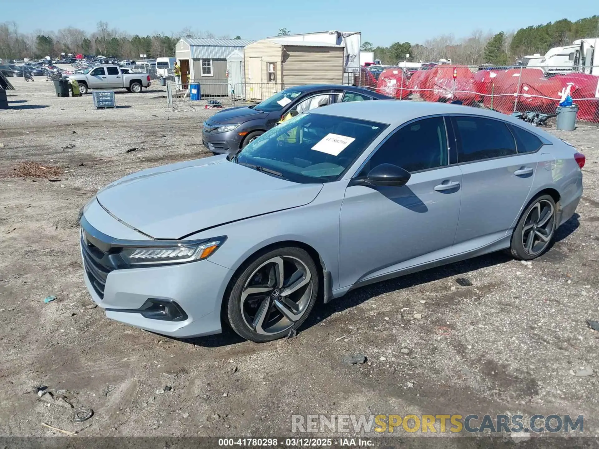 2 Photograph of a damaged car 1HGCV1F43NA007655 HONDA ACCORD 2022