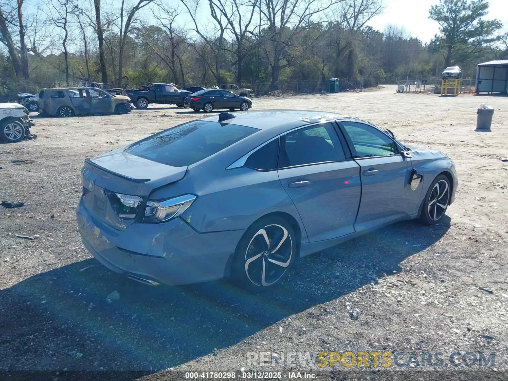 4 Photograph of a damaged car 1HGCV1F43NA007655 HONDA ACCORD 2022
