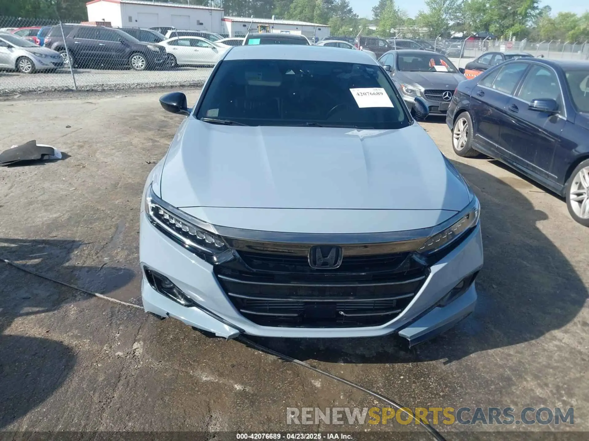 11 Photograph of a damaged car 1HGCV1F43NA027162 HONDA ACCORD 2022
