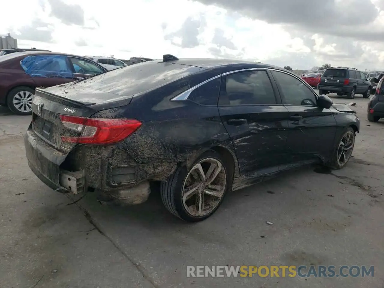 3 Photograph of a damaged car 1HGCV1F43NA034502 HONDA ACCORD 2022