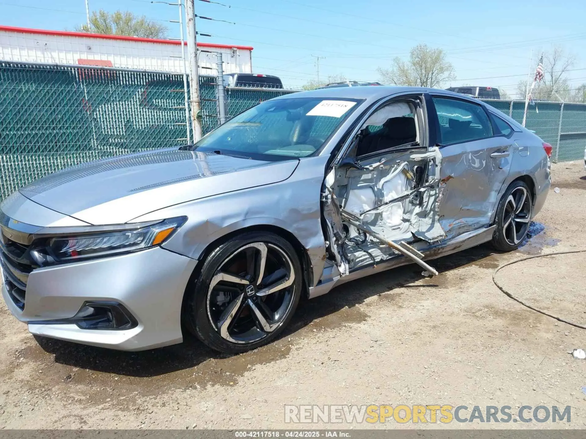 6 Фотография поврежденного автомобиля 1HGCV1F43NA080895 HONDA ACCORD 2022