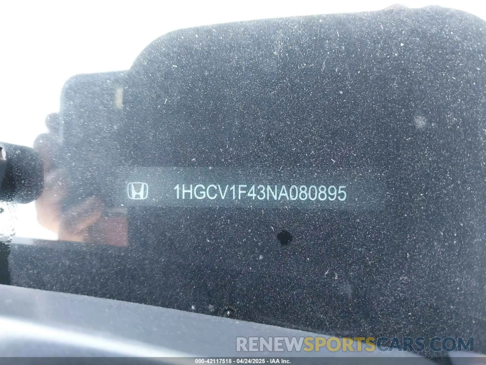 9 Фотография поврежденного автомобиля 1HGCV1F43NA080895 HONDA ACCORD 2022