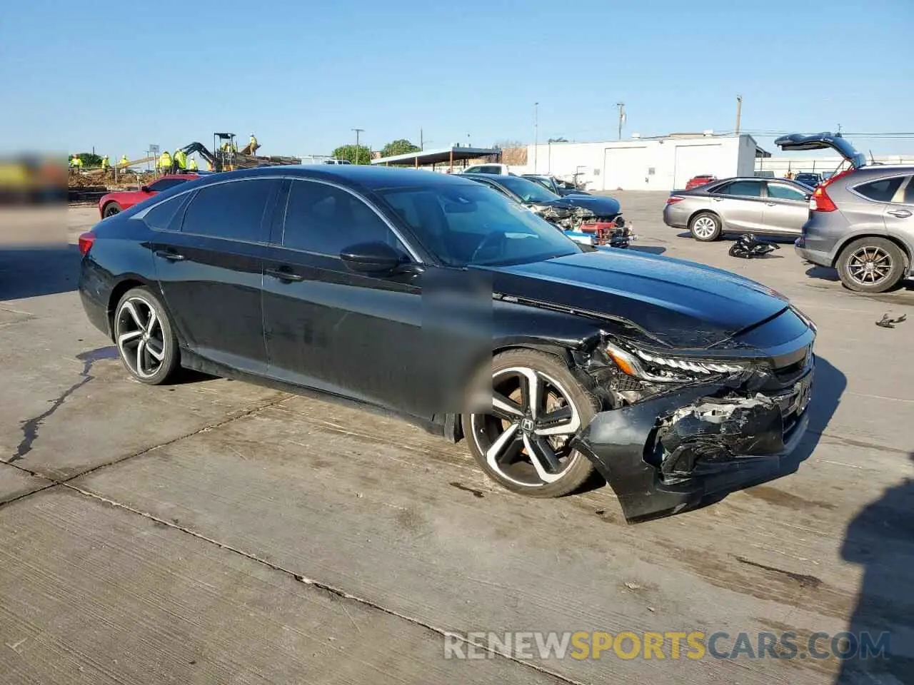 4 Фотография поврежденного автомобиля 1HGCV1F44NA015666 HONDA ACCORD 2022