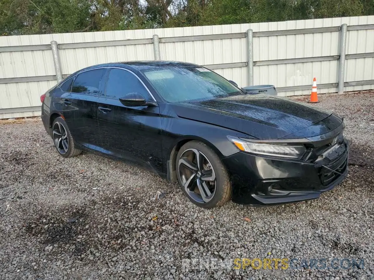 4 Фотография поврежденного автомобиля 1HGCV1F44NA101334 HONDA ACCORD 2022