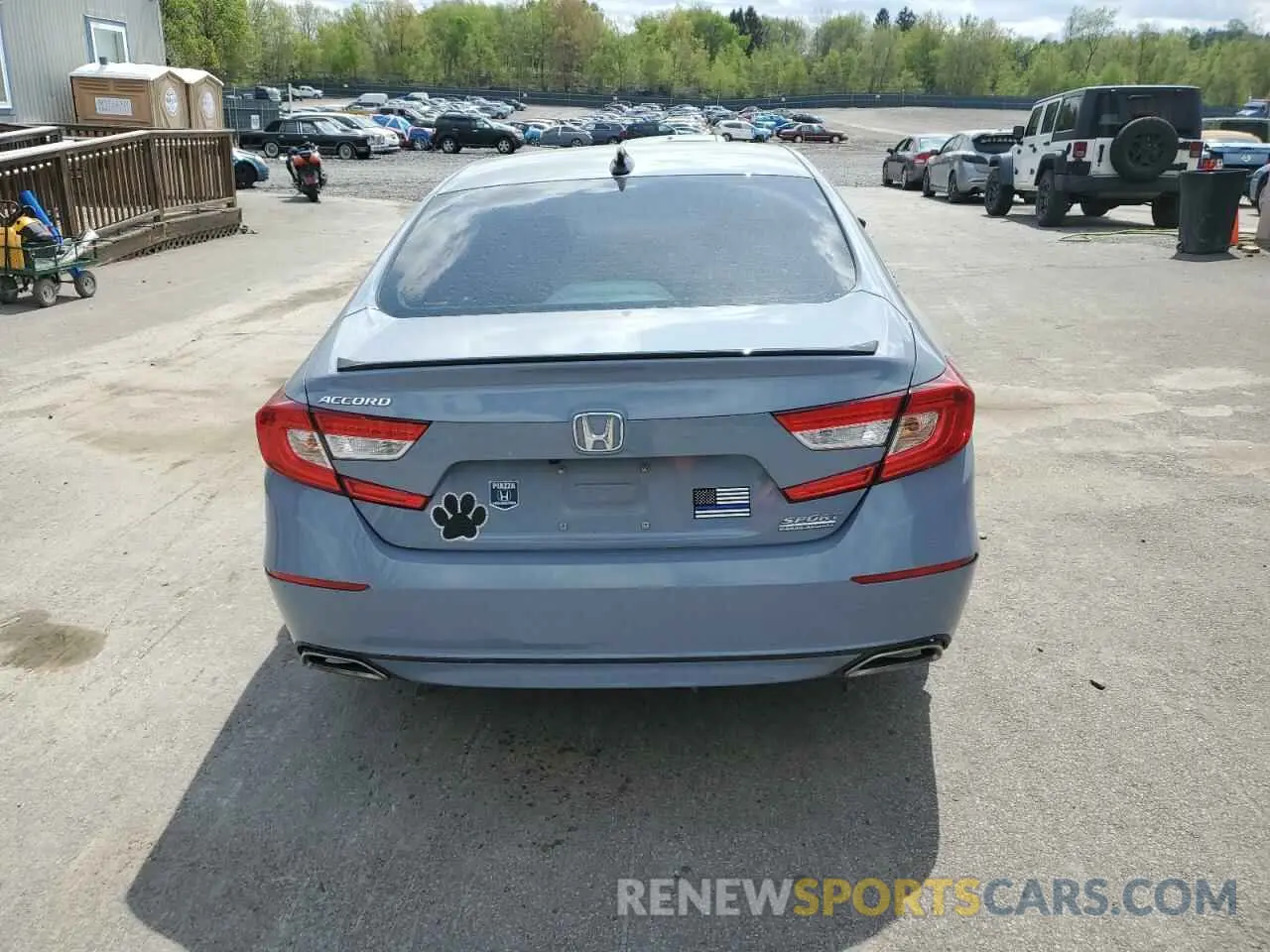 6 Фотография поврежденного автомобиля 1HGCV1F45NA056517 HONDA ACCORD 2022