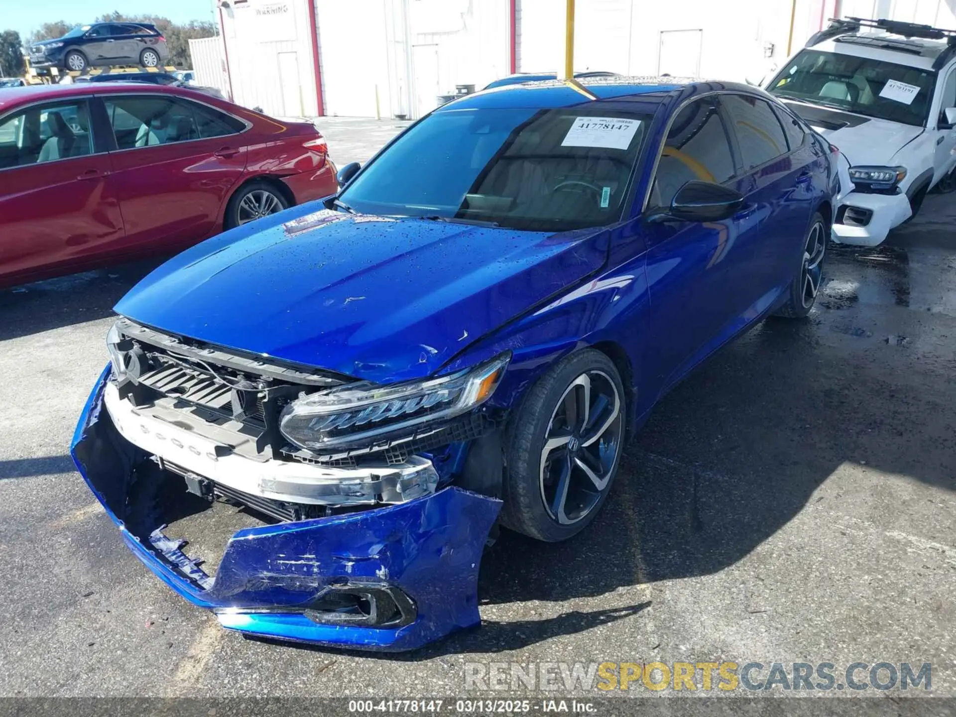 2 Фотография поврежденного автомобиля 1HGCV1F45NA066576 HONDA ACCORD 2022