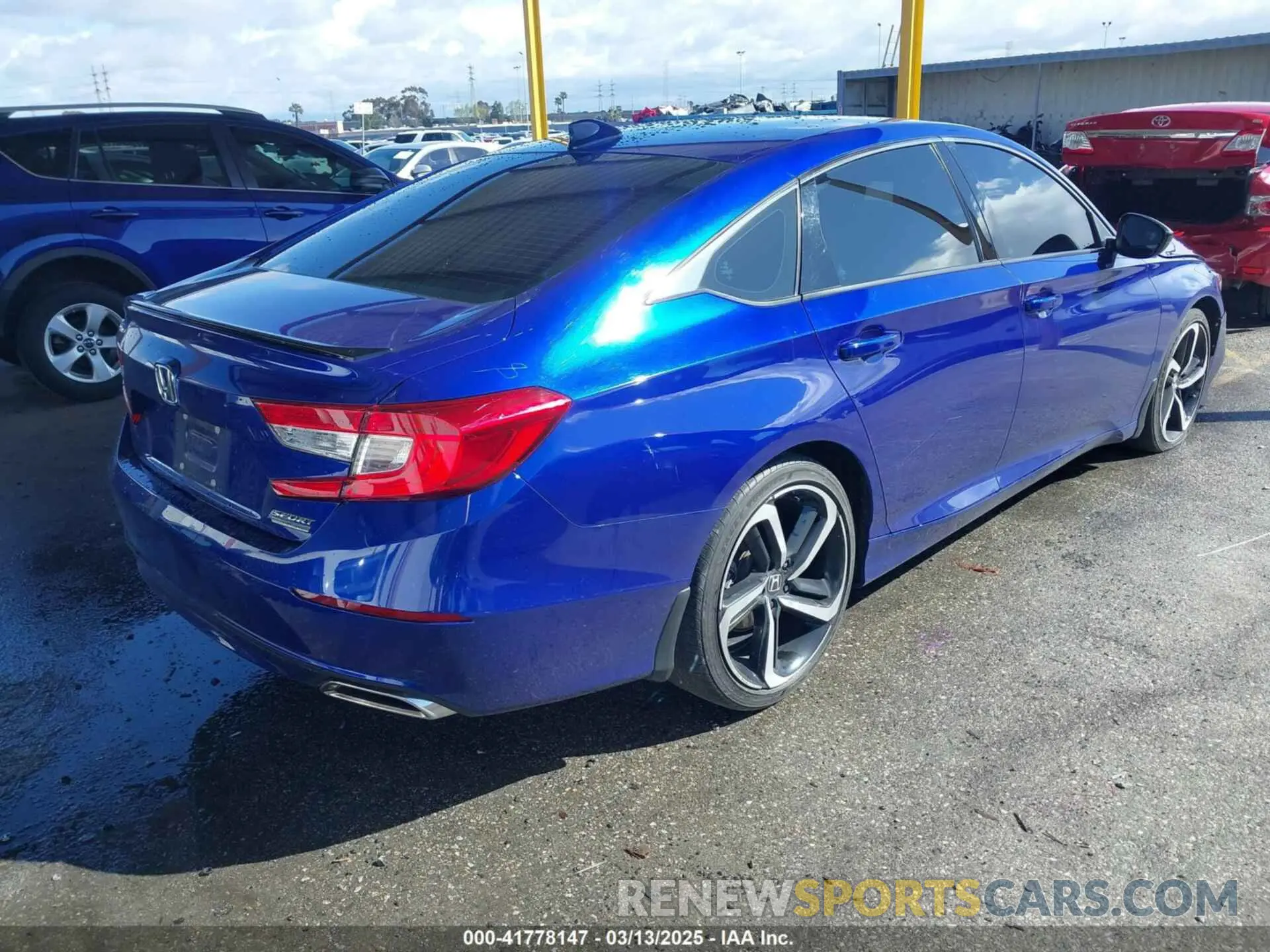 4 Фотография поврежденного автомобиля 1HGCV1F45NA066576 HONDA ACCORD 2022